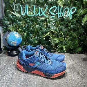 Brooks Cascadia 13 Pacific Crest Women Size 7 Running Trail Hiking Shoes Blue